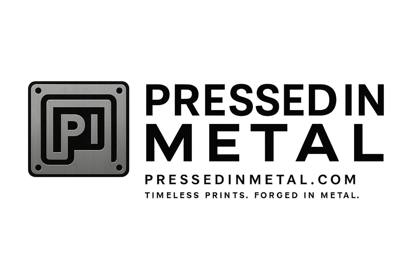 Custom Business Sign – 14x11 Gloss Metal Print – Personalized Aluminum Wall Sign – Ready to Hang