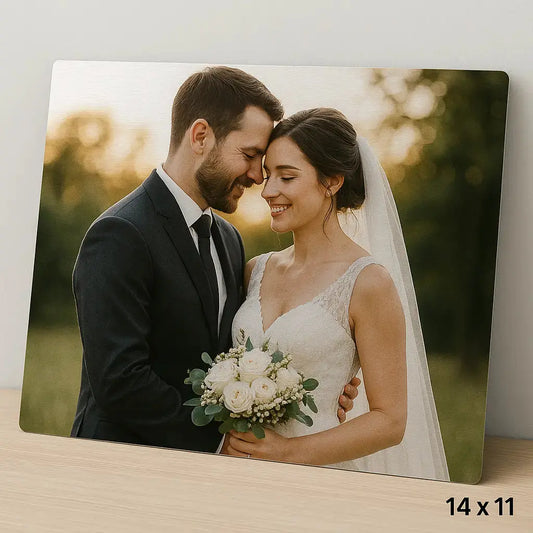 Personalized Custom 14x11 Metal Art - Ready to Hang